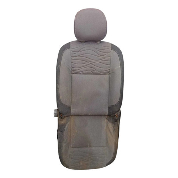 Banco Dianteiro Esquerdo Renault Duster 2014 2015 Detalhe Cinza