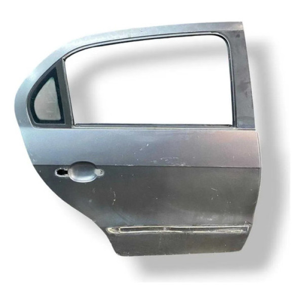Porta Traseira Direita Volkswagen Gol G5 1.0 2011 2012 2013 Traseira Direito Cinza-escuro