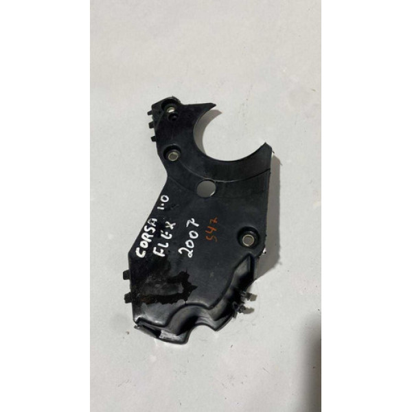 Capa Inferior Correia Dentanda Chevrolet Corsa Wind 1.0 2001 Preto