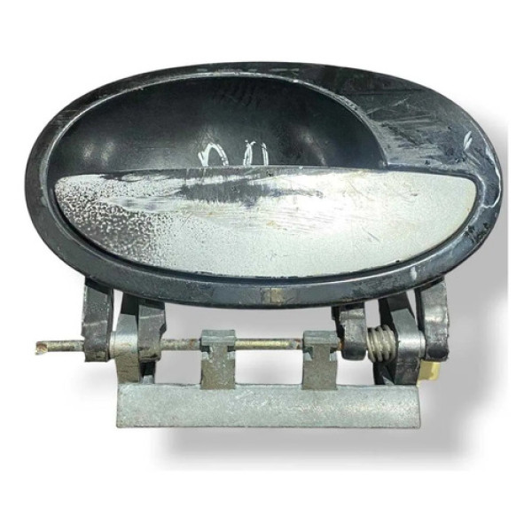 Maçaneta Externa Dianteira Direita Gm Meriva 2008 24424849 Prateado Dianteira