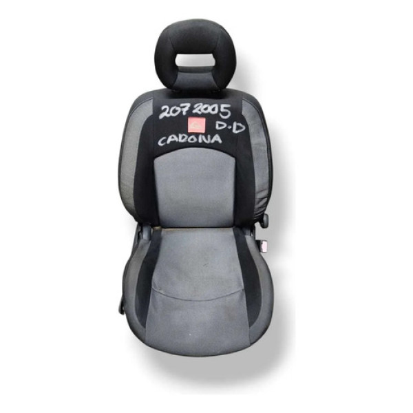 Banco Dianteiro Direito (quicksilver) Peugeot 207 2005/2011 Cinza