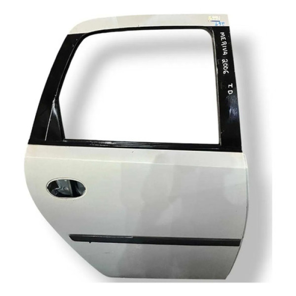 Porta Traseira Direita Chevrolet Meriva 2002 2003 A 2012 Traseira Direito Branco