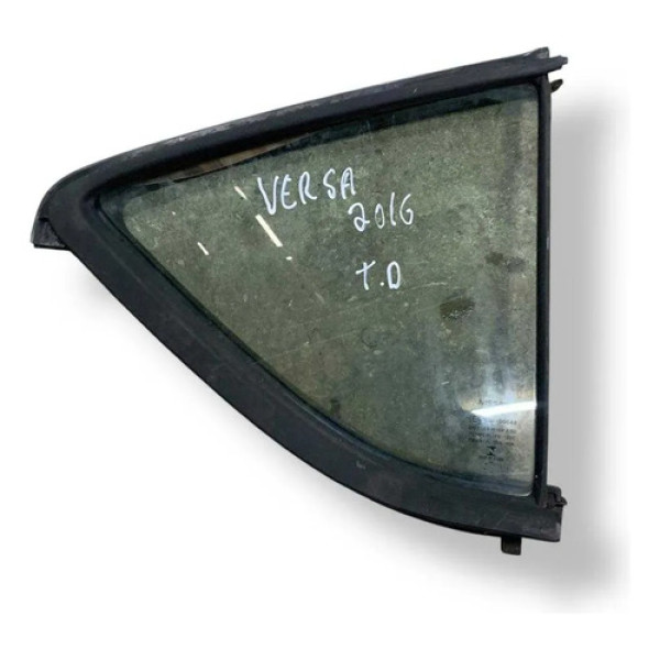 Vidro Fixo Porta Traseira Direita Nissan Versa 2016 2017