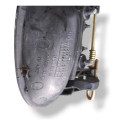 Maçaneta Externa Dianteira Esquerda Gm Celta 2002 93260871 Preto Dianteira