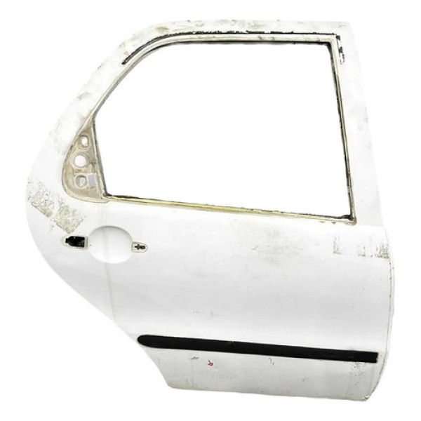 Porta Traseira Direita Fiat Palio 2008 2009 2010 Detalhe Traseira Direita Branco