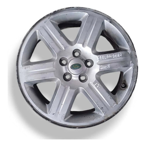 Roda Aro 17 Land Rover Freelander 2 2007 2008 2009 75jx17 Prateado