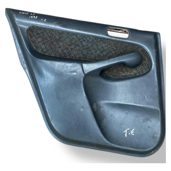 Forro Porta Traseira Esquerda Honda Civic Lx 1997 1998 1999