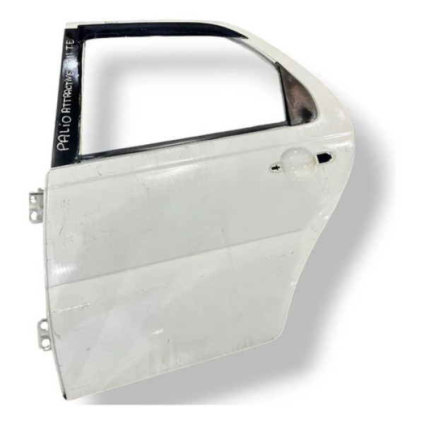 Porta Traseira Esquerda Fiat Palio Attractive 2011 2012 2013 Traseira Esquerdo Branco