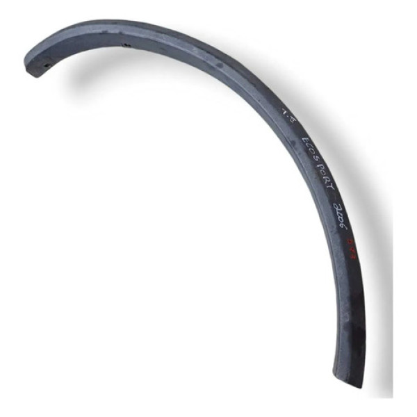 Moldura Paralama Traseira Esquerda Ford Ecosport 07 78291c21 Preto