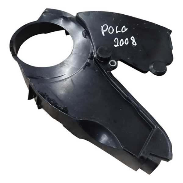 Capa Inferior Correia Dentada Volkswagen Polo 030109127ad Prateado