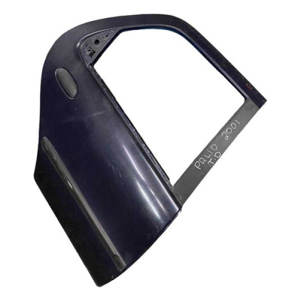 Porta Sem Vidro Traseira Direito Palio 2001 Traseira Direito Preto