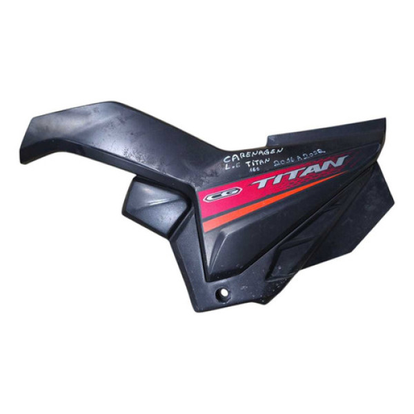 Carenagem Esquerdo Honda Titan 160 2016 A 2022 83541kvsj200 Preto