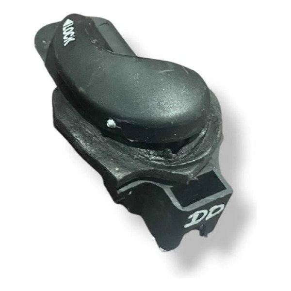 Maçaneta Interna Dianteira Direito Fiat Strada 2008 2009 Preto Dianteira