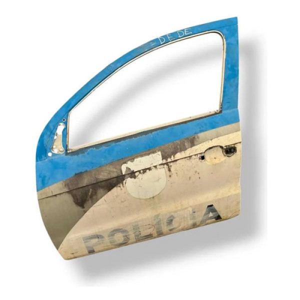 Porta Dianteira Esquerda Voyage 2014 A 2016 Original Detalhe Dianteira Esquerdo Branco