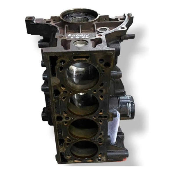 Bloco Motor Renault Logan 1.6 8v 2008 2009 2010 2011 2012
