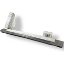 Canaleta Guia Vidro Traseiro Direito Gm Blazer 2.4 2010/2011 Branco