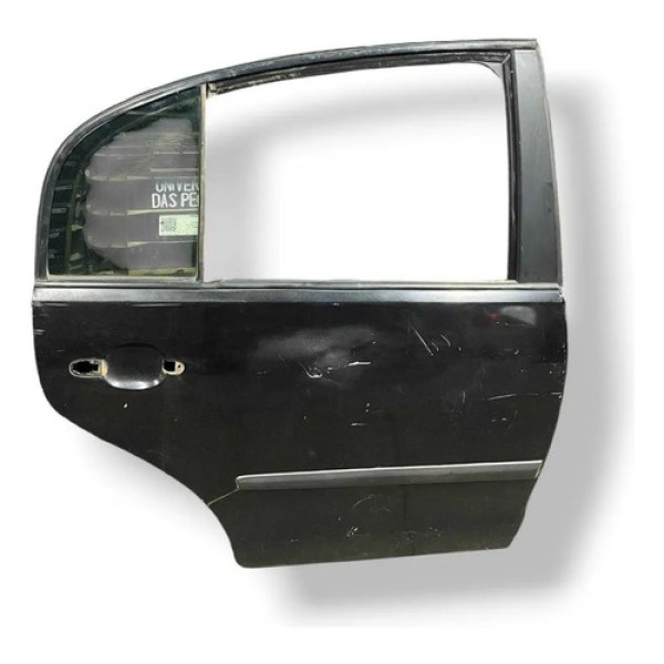Porta Traseira Direita Volkswagen Polo 2008 2009 2010 2011 Traseira Direita Preto