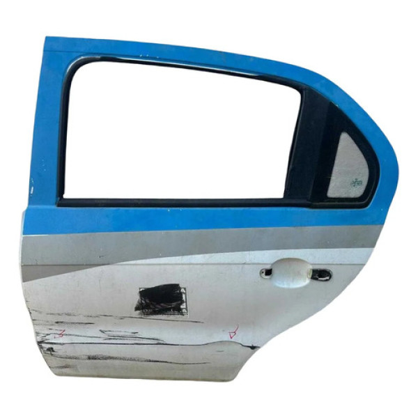 Porta Traseira Esquerda Vw Gol G5 2009 2010 A 2012 Detalhe Traseira Esquerda Branco