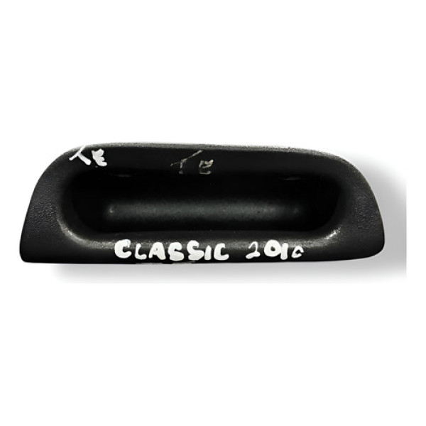 Puxador Porta Tras Esquerda Chevrolet Classic 2010 90430991 Prateado Traseira