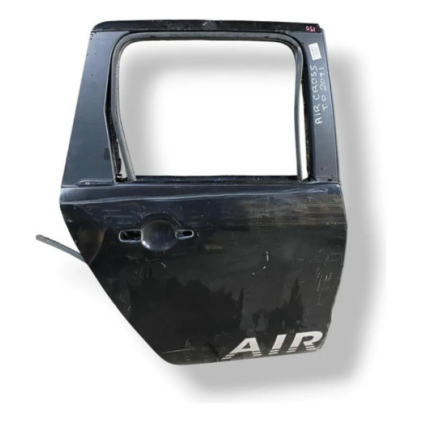 Porta Traseira Direita Citroën C3 Air Cross 2011 2012 A 2015 Traseira Direito Preto