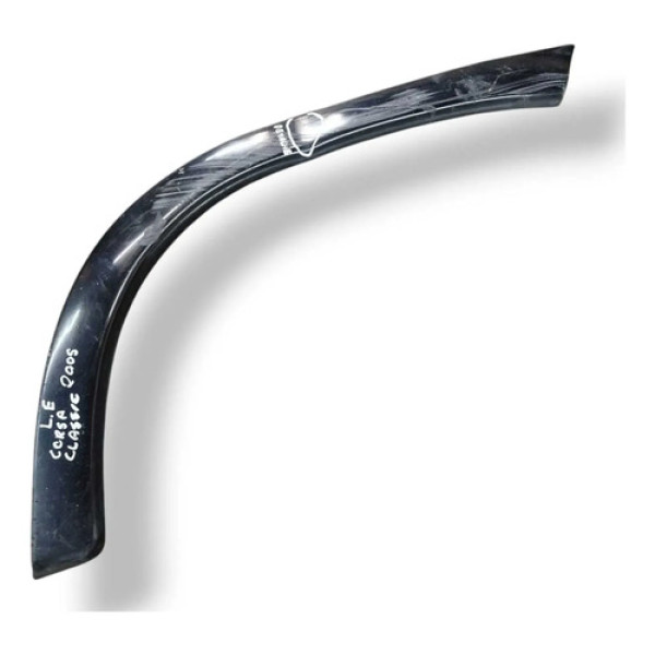 Moldura Paralama Lado Esquerdo Chevrolet Corsa 2005 93282952 Preto