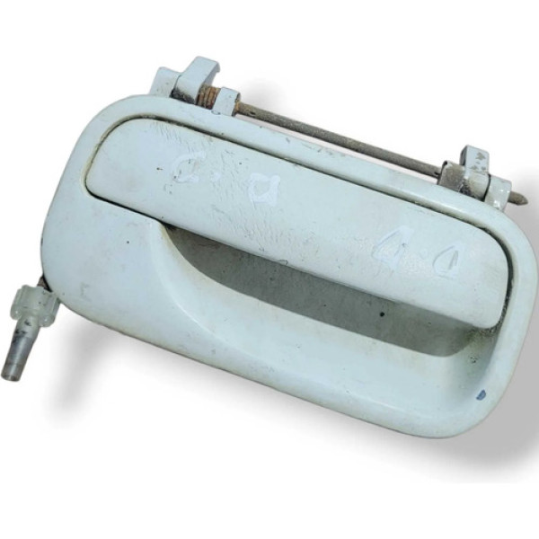 Maçaneta Externa Dianteira Direita Chevrolet Vectra 2000 Branco Dianteira