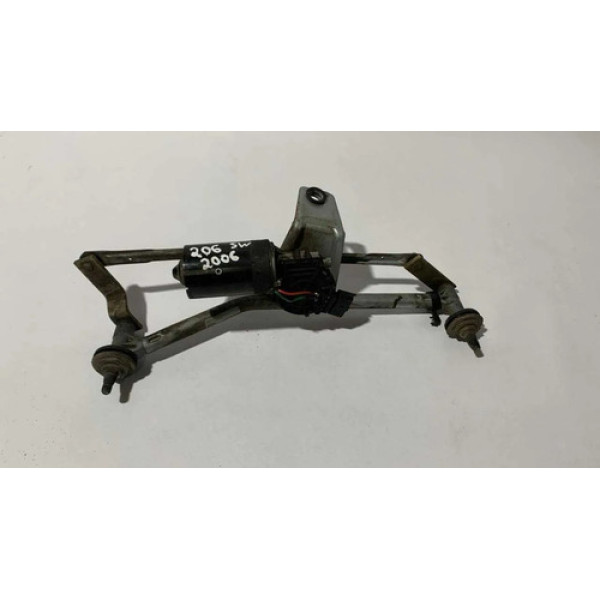 Motor C/galhada Limpador Parabrisa Peugeot 206 Sw F006b20035