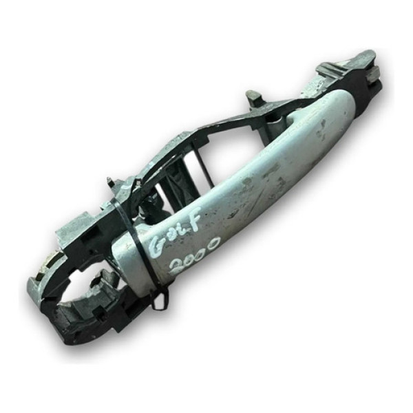 Maçaneta Externa Dianteira Direita Volkswagen Golf 2000 2001 Preto Dianteira