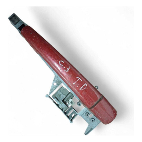 Maçaneta Externa Traseira Direita Citroen C3 05/12 5000102 Vermelho Traseira