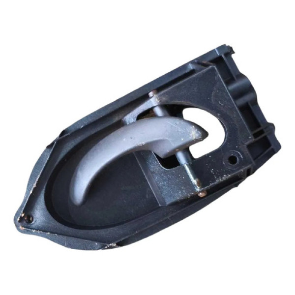 Maçaneta Interna Porta Dianteira Esquerda Ford Ka 2003 2004 Preto Dianteira