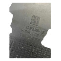 Moldura Coluna Dianteira Esquerda Gm Celta 2007 - 93363806 Prateado