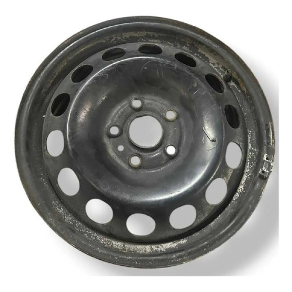 Roda Ferro Aro 16 Volkswagen Virtus Golf Tcros 2000 2014 Preto