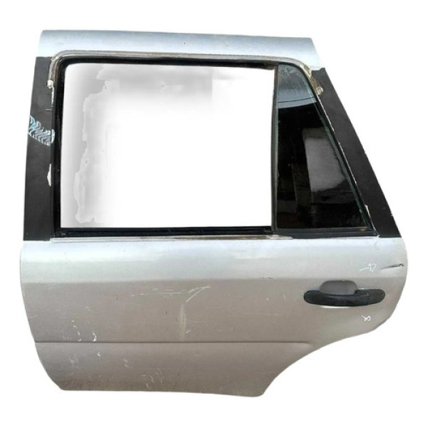 Porta Traseira Esquerda Volkswagen Gol G4 2005 2006 Detalhe Traseira Esquerda Prateado