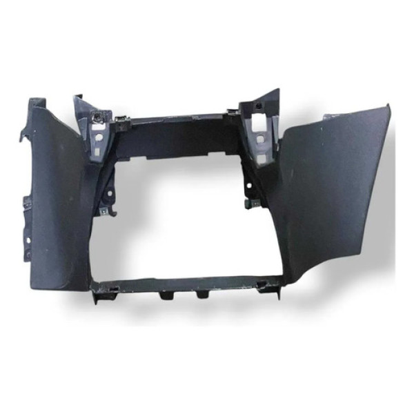 Acabamento Moldura Central Painel Fiat Stilo 735300225 Preto Liso