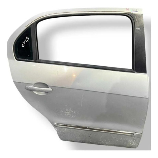 Porta Traseira Direita Volkswagen Gol G5 2009 2010 2011 2012 Traseira Direito Prateado