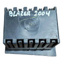 Porta Objetos Fitas Console Chevrolet Blazer 2004 2005 2006 Prateado
