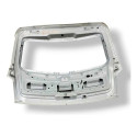 Tampra Traseira  Chevrolet Agile 2009  A  2014  Detalhe Prateado