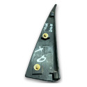 Moldura Int Porta Traseira Direita Corsa Classic 9043132 Prateado