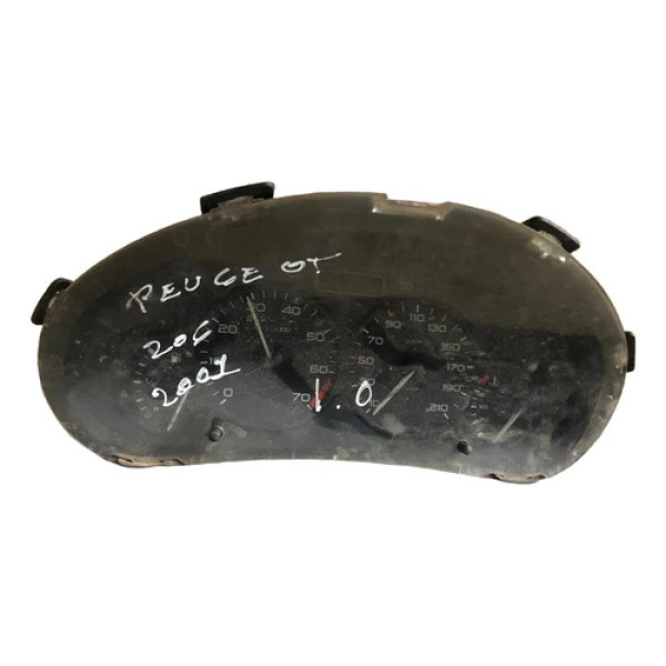 Painel Instrumentos Peugeot 206 1.0 2000 2001 2002 Ze202va1 Preto