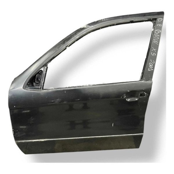 Porta Dianteira Esquerda Bmw X5 2001 2002 2003 2004 Dianteira Esquerdo Preto