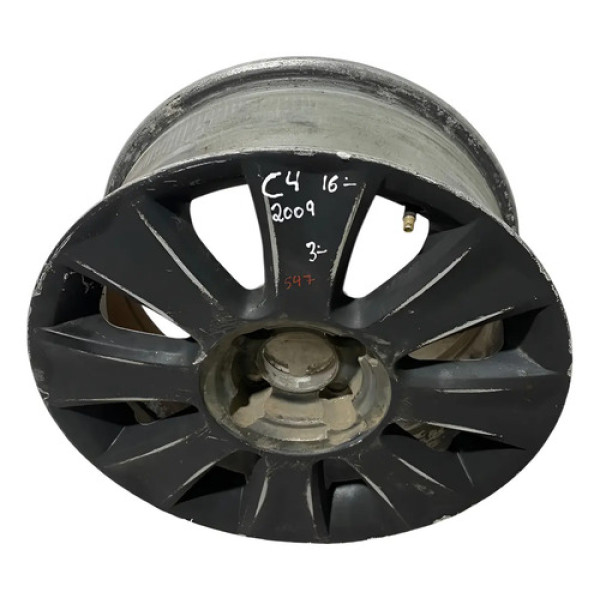 Roda Avulsa R16 Citroen C4 2009 9681043380 -3 Prateado
