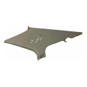 Moldura Coluna Traseira Direita Gm Cobalt 2012 1.4 94774848 Branco