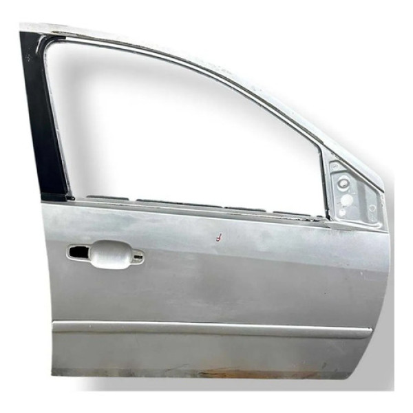 Porta Dianteira Direita 4p Ford Fiesta 2003 2004 2005 2006 Dianteira Direita Prateado