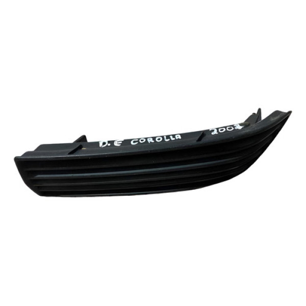 Moldura Farol Milha Esquerdo Toyota Corolla 2002 5212820080 Verde-escuro Esquerdo