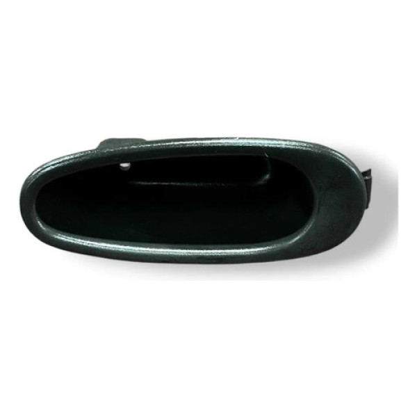 Puxador Interno Porta Traseira Direito Clio 2007 7700435057 Prateado Traseira