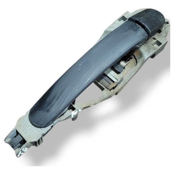 Maçaneta Externa Dianteira Direita Volkswagen Fox 2007 2008 Preto Dianteira