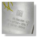 Moldura Coluna Traseira Direita Gm Meriva 2008/09 93368668 Branco