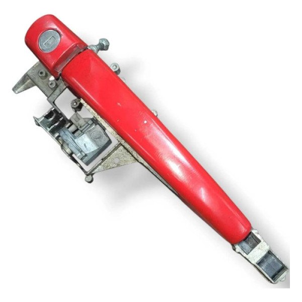 Maçaneta Externa Dianteira Esquerda 208 2016 2017 9801119280 Vermelho Dianteira