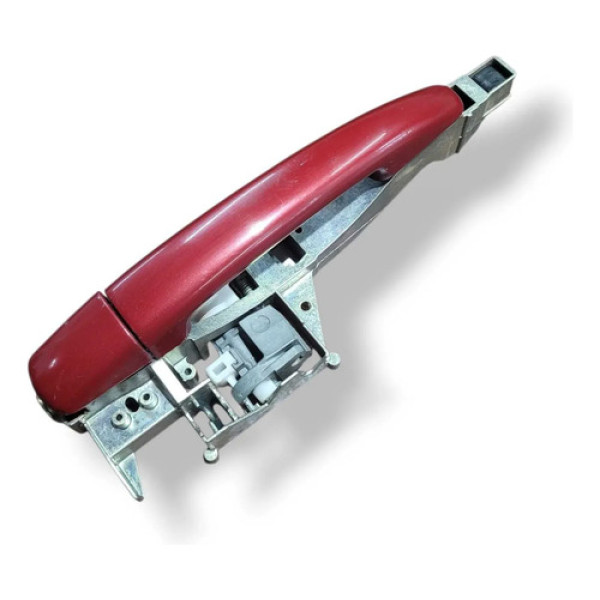 Maçaneta Externa Traseira Esquerda Citroën C3 15 9670932080 Vermelho Traseira