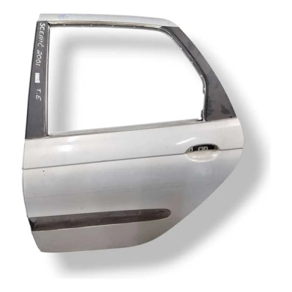 Porta Traseira Esquerda Renault Scenic 2002 2003 2004 A 2010 Traseira Esquerdo Branco